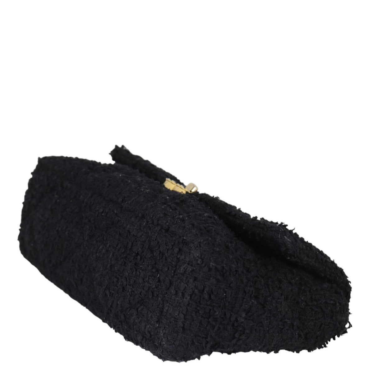 Chanel 19 Flap Bag Tweed Large | Black