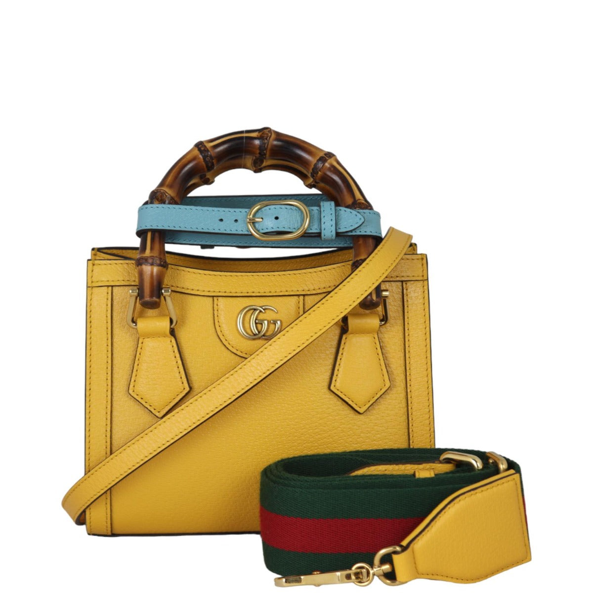 Gucci Diana Bamboo Top Handle Mini Tote