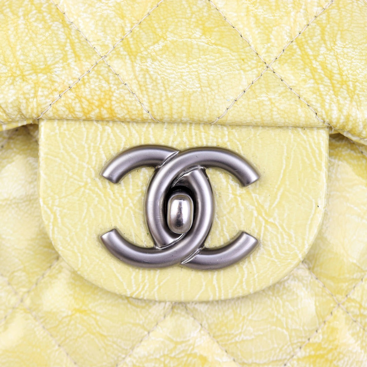 Chanel Classic Single Flap Jumbo Patent Hardware