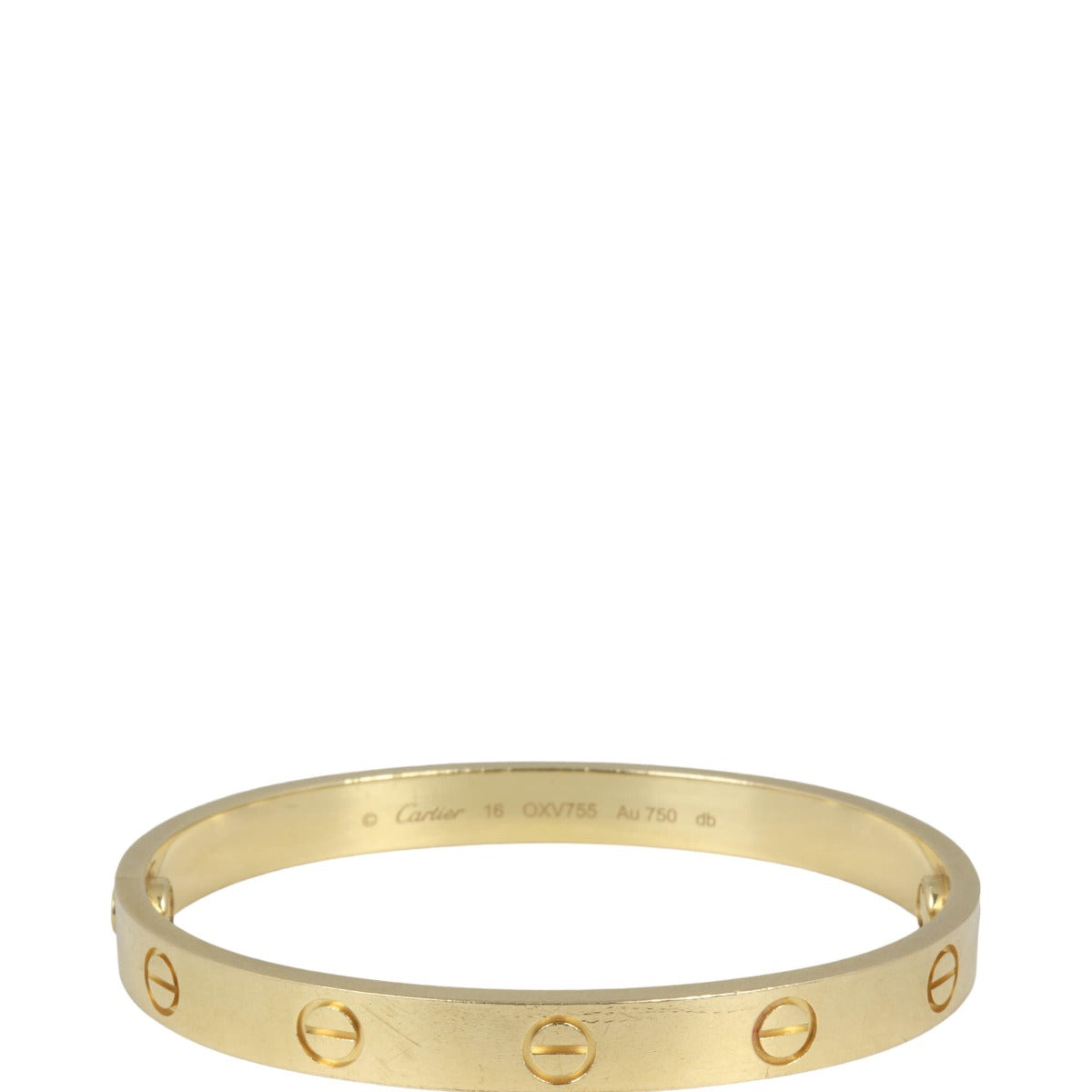 Cartier Love Bracelet 18k Yellow Gold