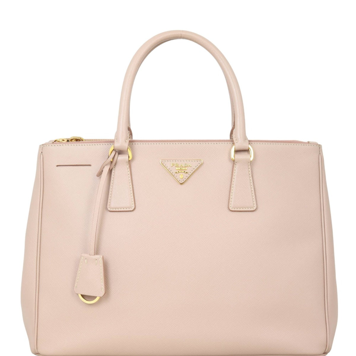 Prada Saffiano Lux Galleria Double Zip Tote Medium