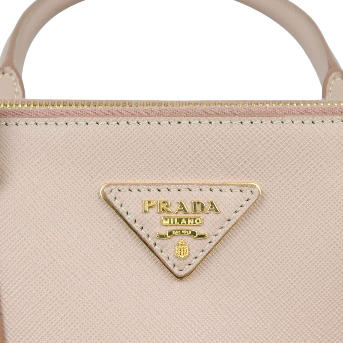 Prada Saffiano Lux Galleria Double Zip Tote Medium