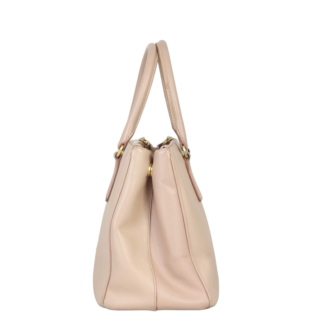 Prada Saffiano Lux Galleria Double Zip Tote Small