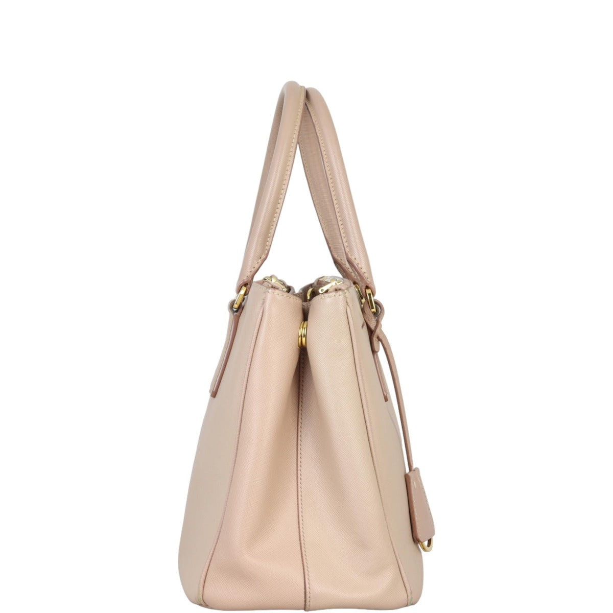 Prada Saffiano Lux Galleria Double Zip Tote Small