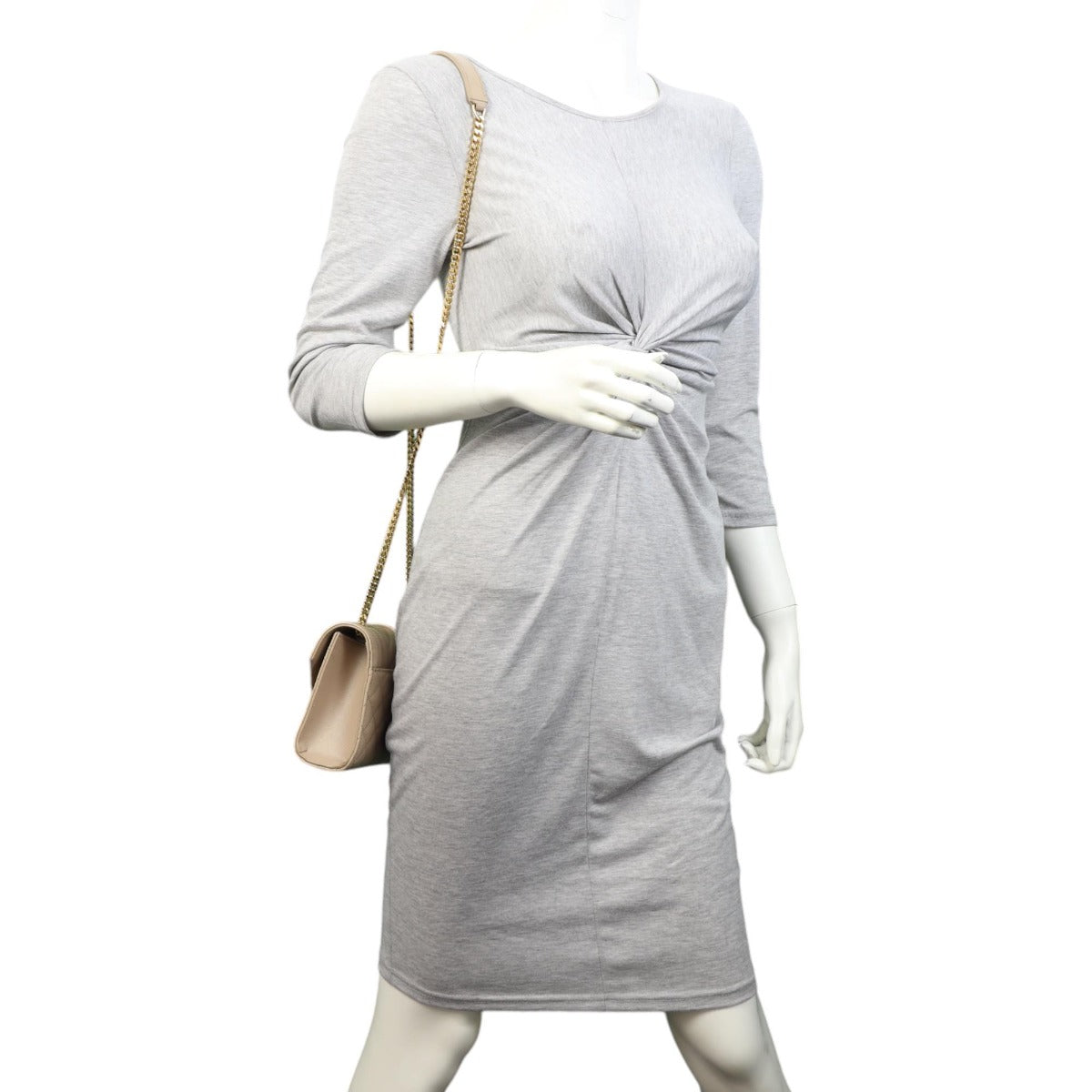 Saint Laurent Monogram Mix Matelasse Envelope Chain Bag Small