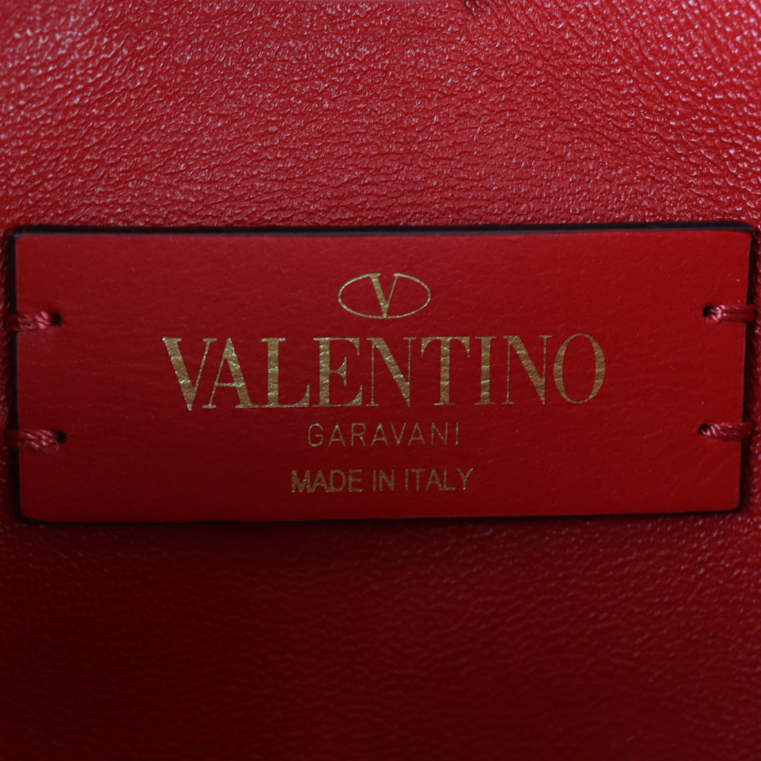 Valentino Rockstud Vertical Crossbody Interior Stamp