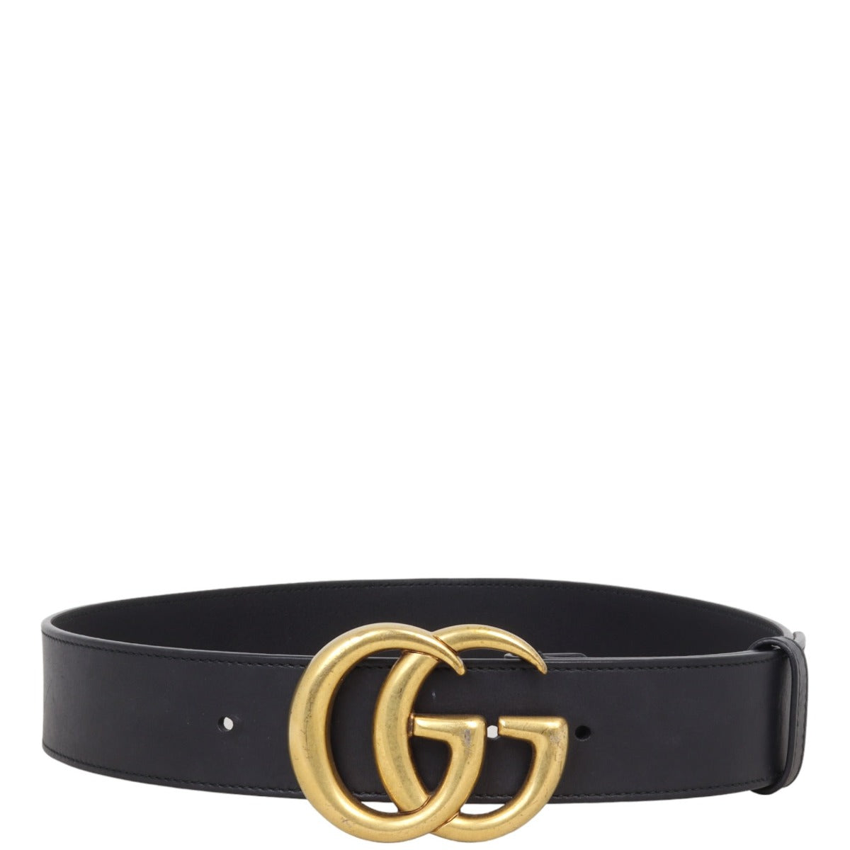 Gucci Marmont Double G Wide Belt