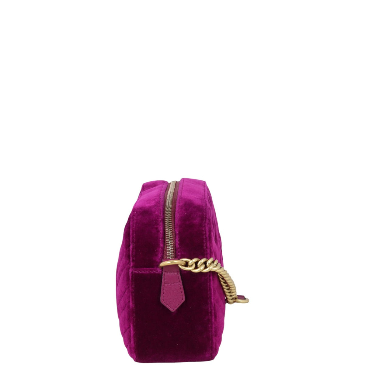 Gucci GG Marmont Velvet Small Camera Bag