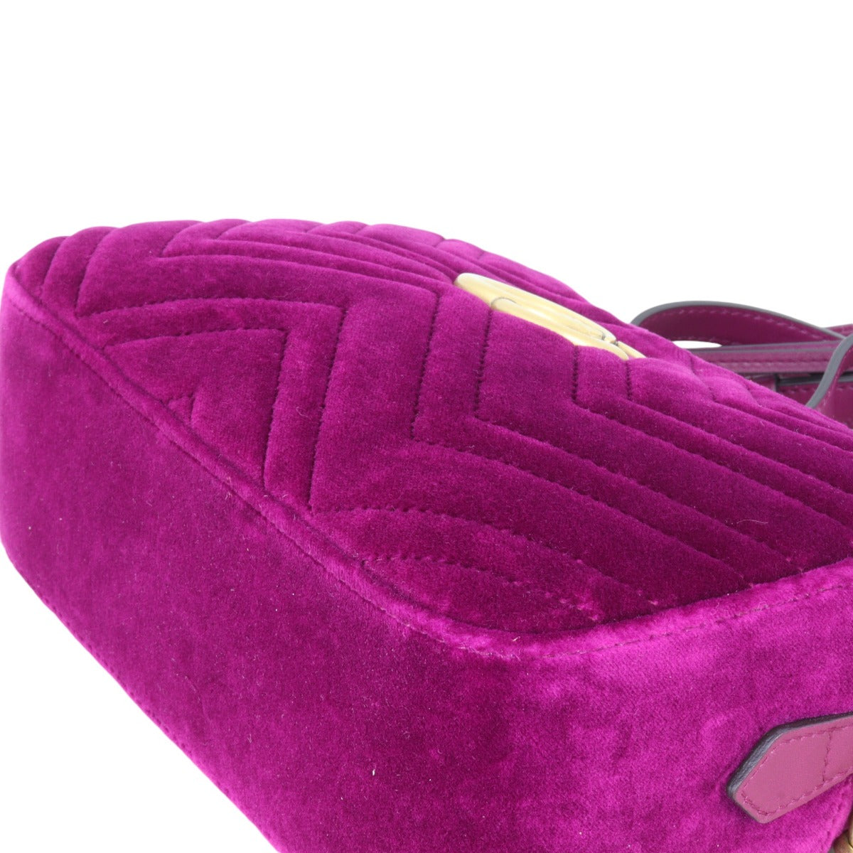 Gucci GG Marmont Velvet Small Camera Bag