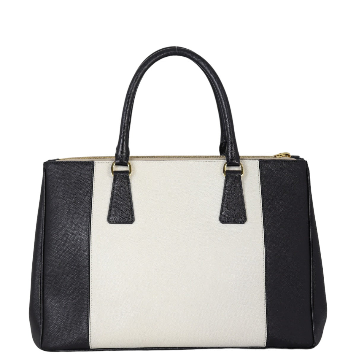 Prada Saffiano Lux Galleria Double Zip Tote Medium