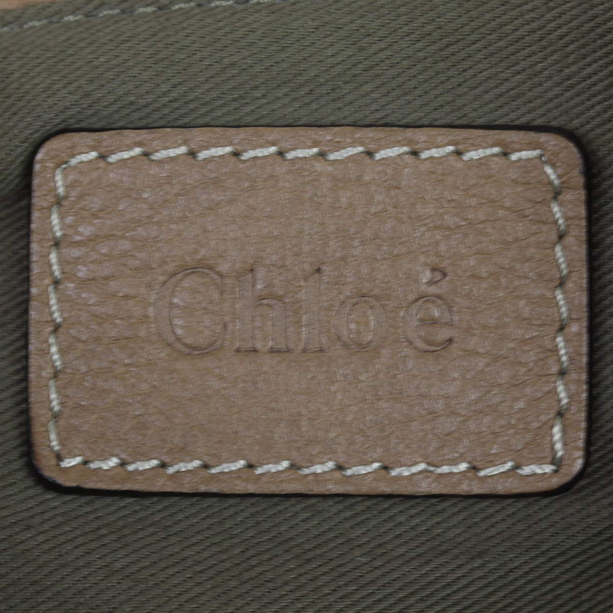 Chloe Marcie Satchel Large Interior Stamp