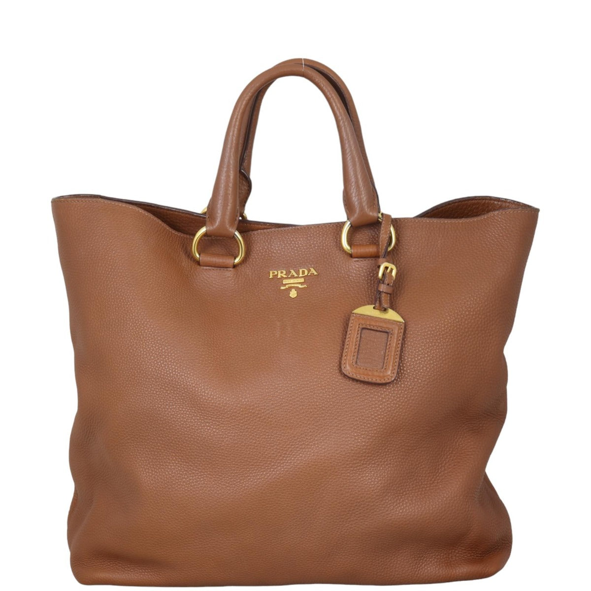 Prada Vitello Daino Shopping Tote