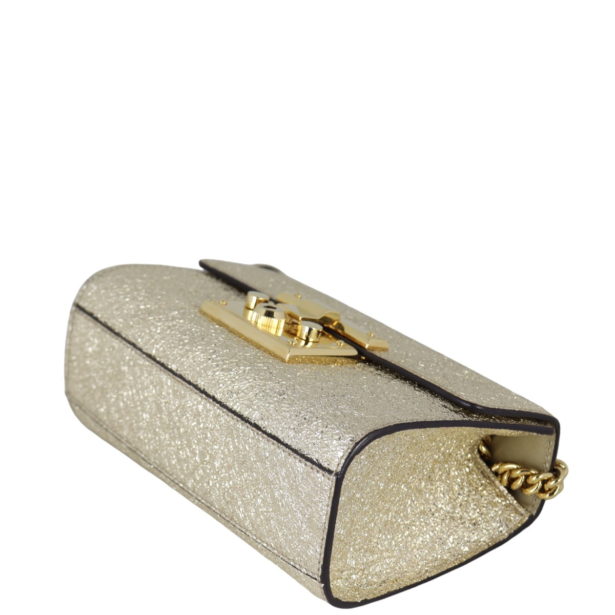 Gucci Padlock Metallic Small Shoulder Bag