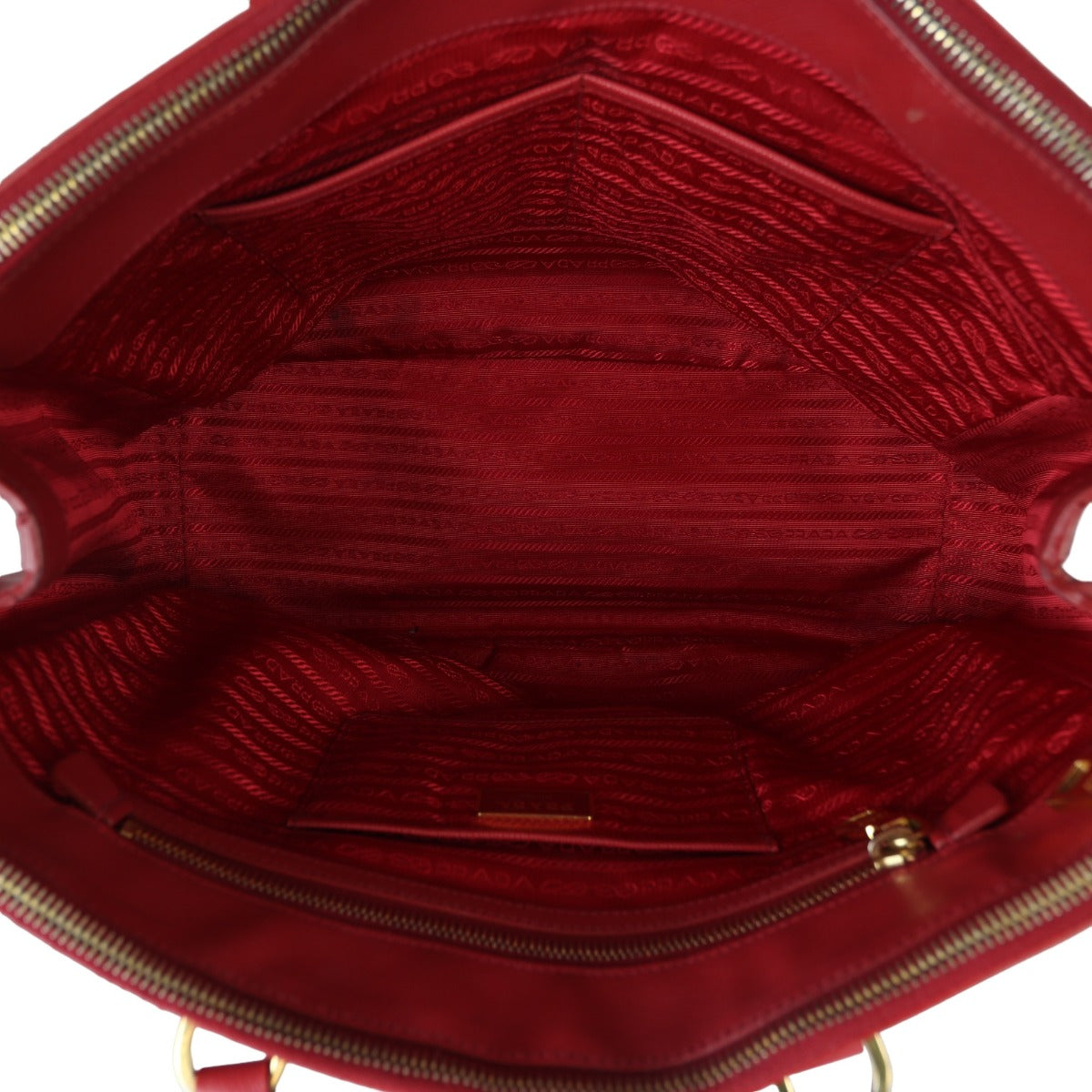 Prada Saffiano Lux Galleria Double Zip Tote Large