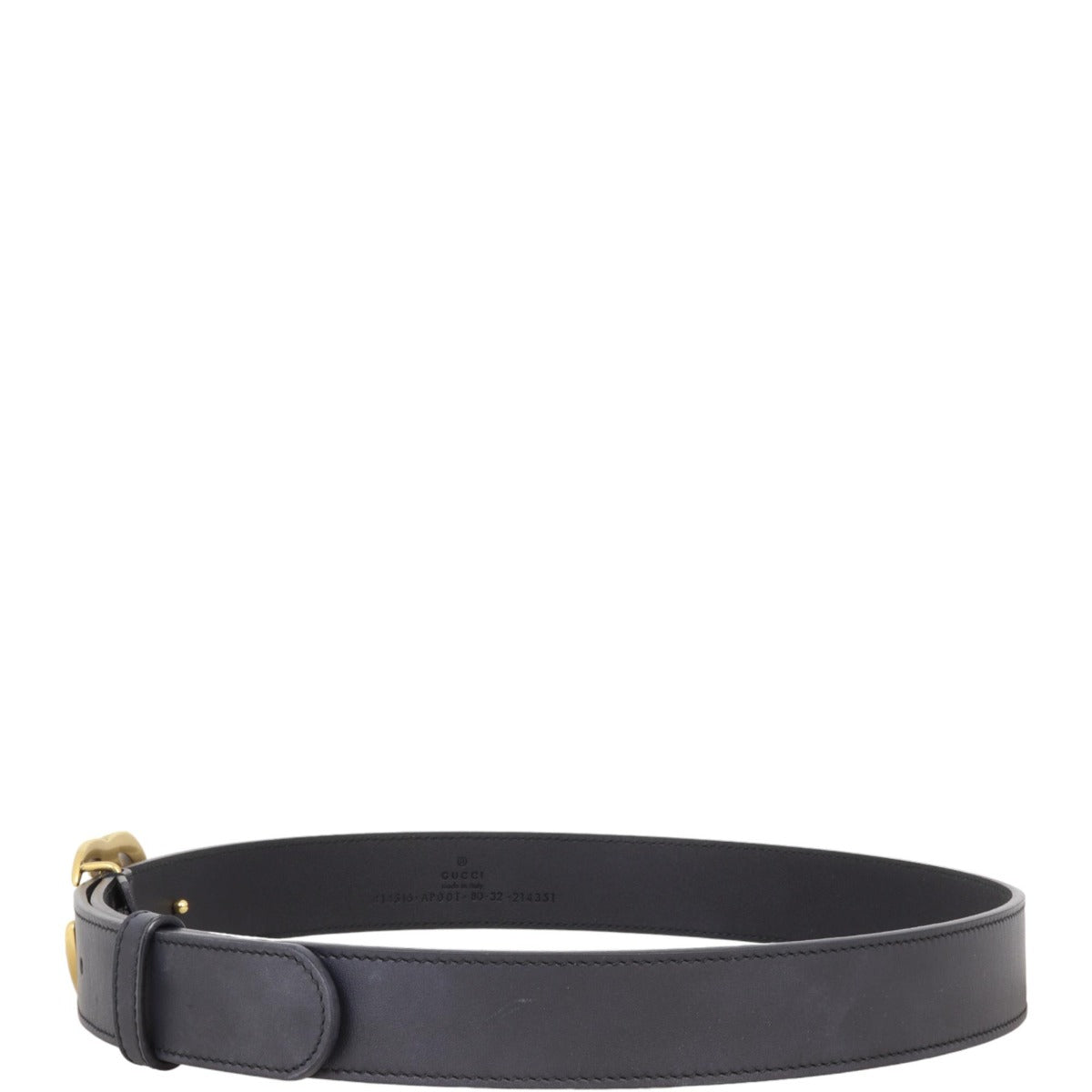 Gucci Marmont Double G Slim Belt