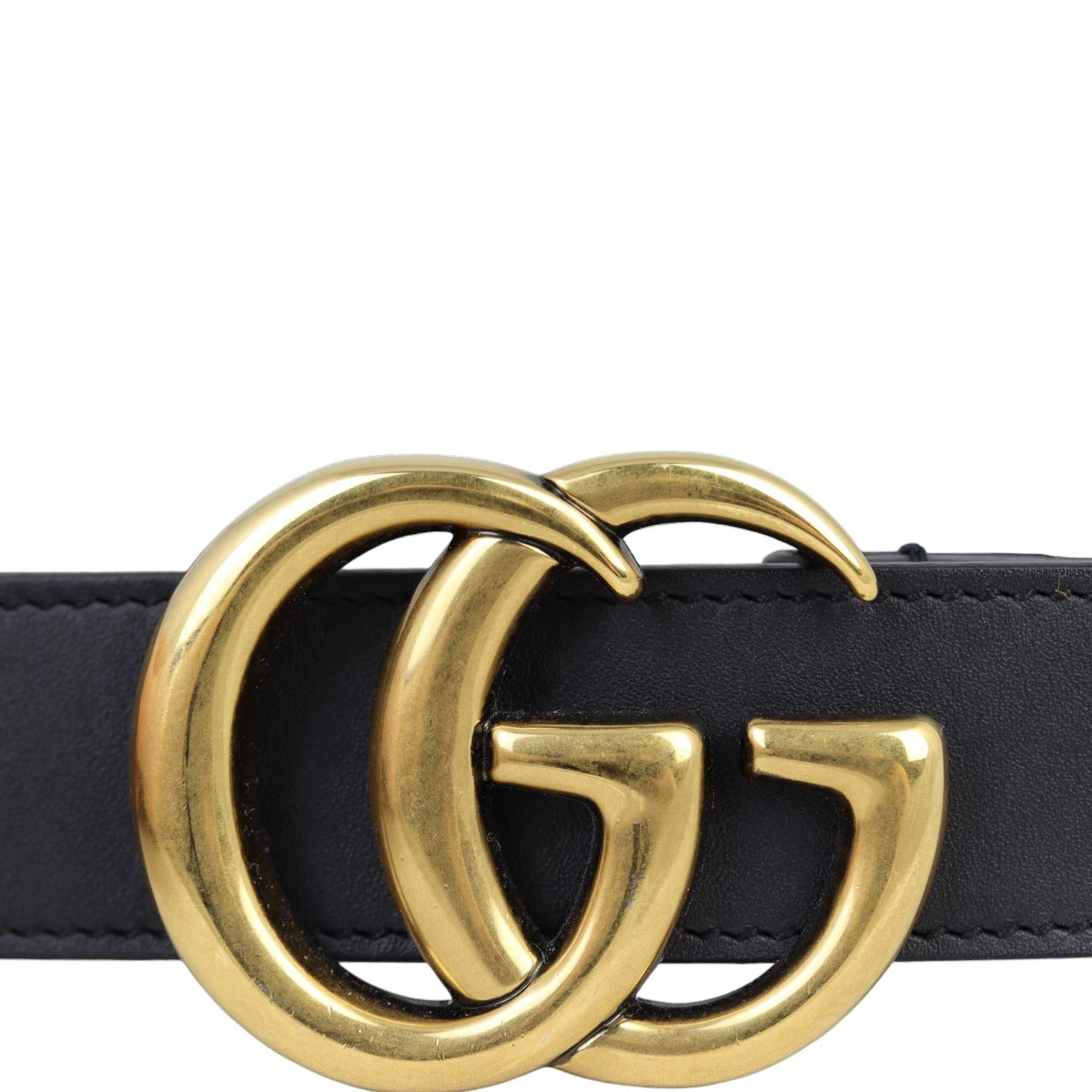 Gucci Marmont Double G Slim Belt