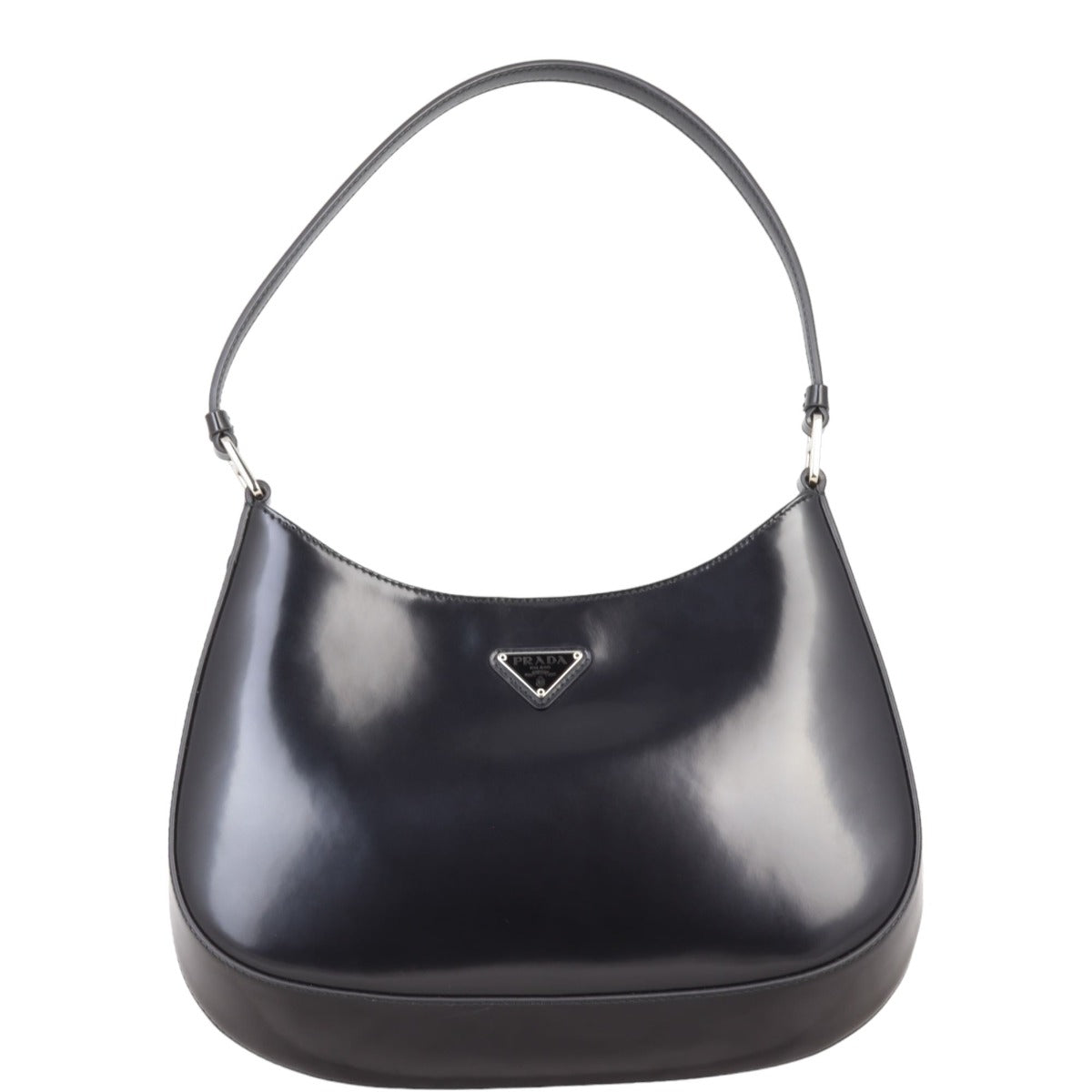 Prada Cleo Shoulder Bag Brushed Leather