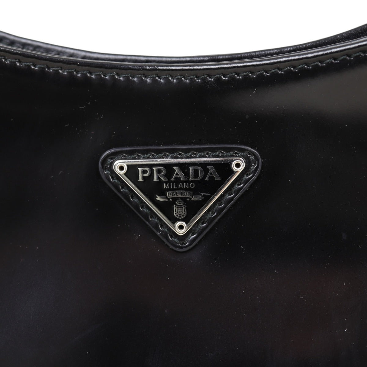 Prada Cleo Shoulder Bag Brushed Leather