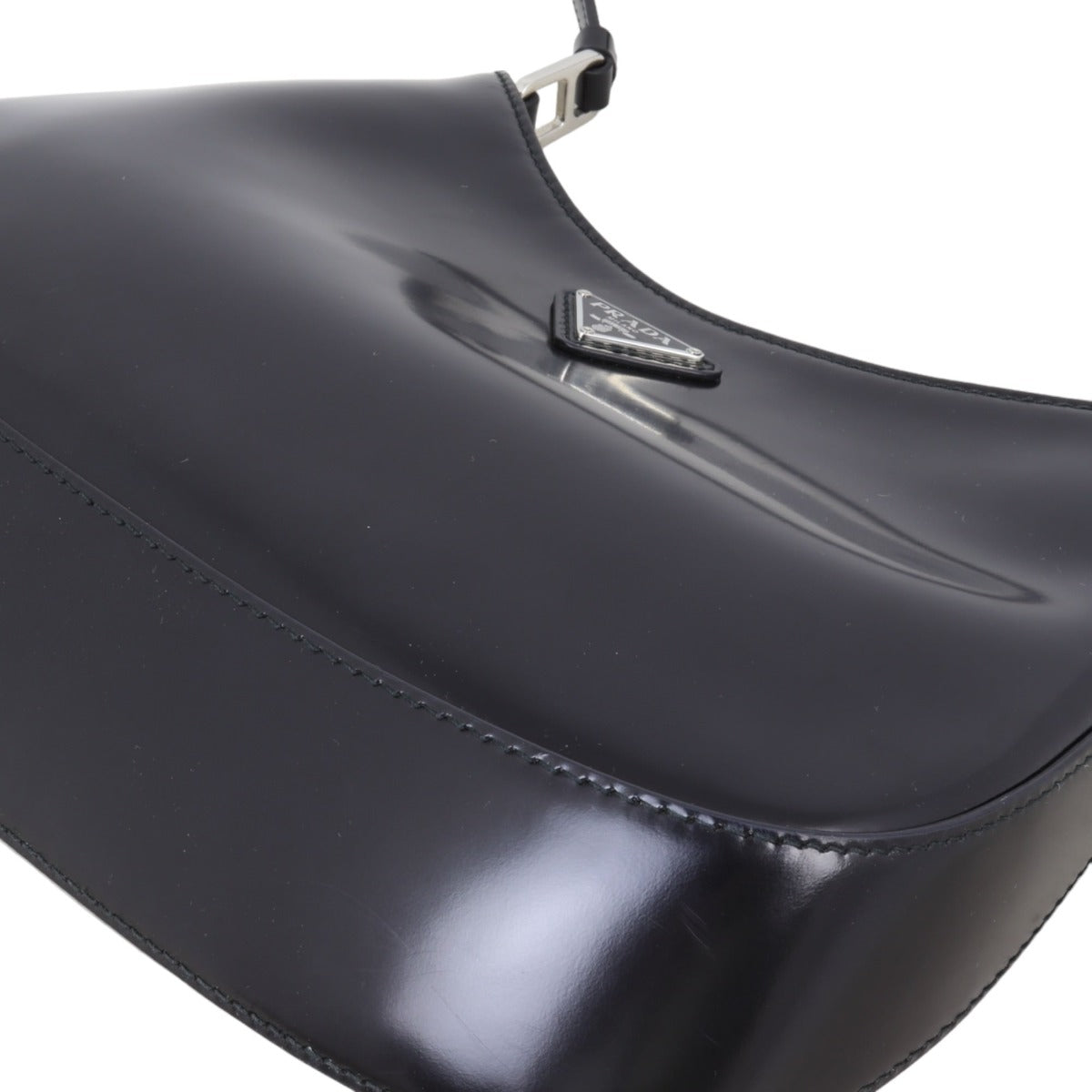 Prada Cleo Shoulder Bag Brushed Leather