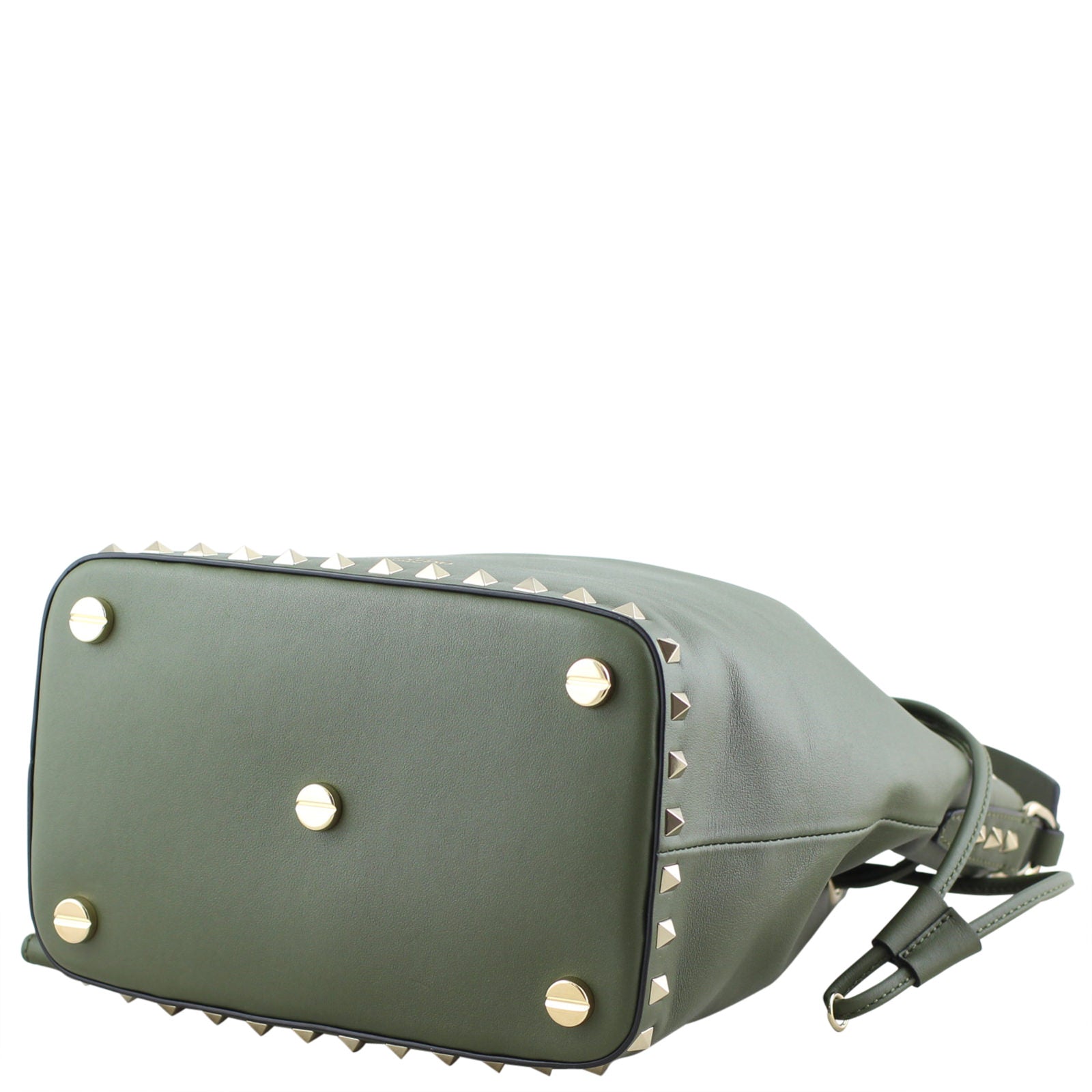 Valentino Rockstud Bucket Bag Small Corner