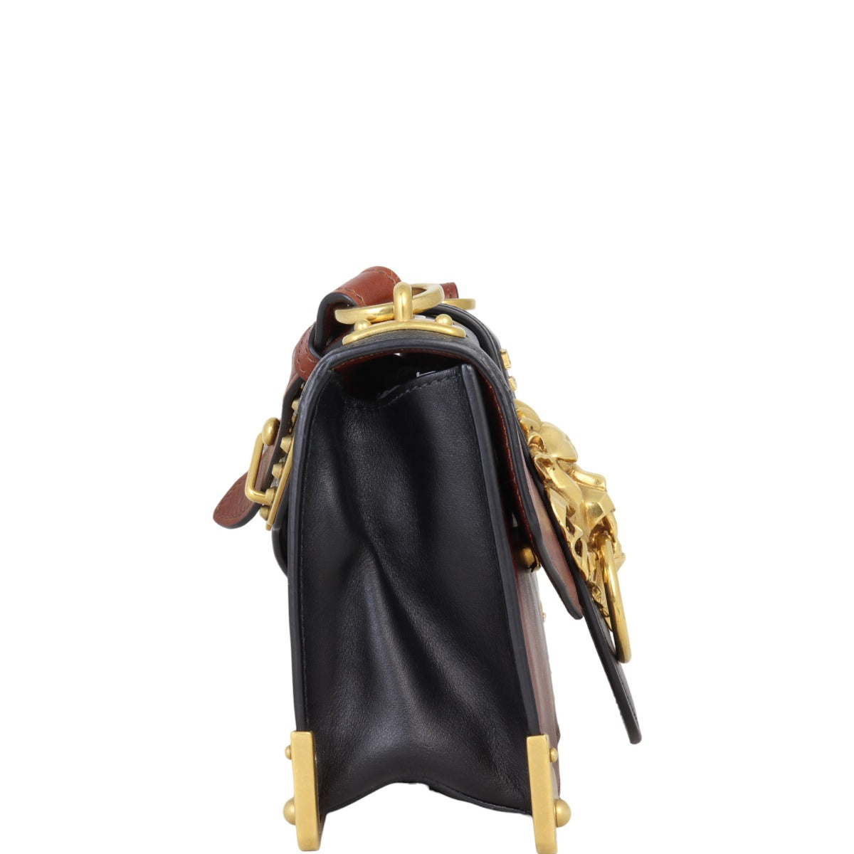 Prada Cahier Shoulder Bag Animalier