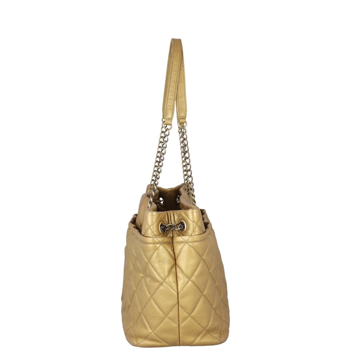 Chanel CC Timeless Shopping Tote | Gold