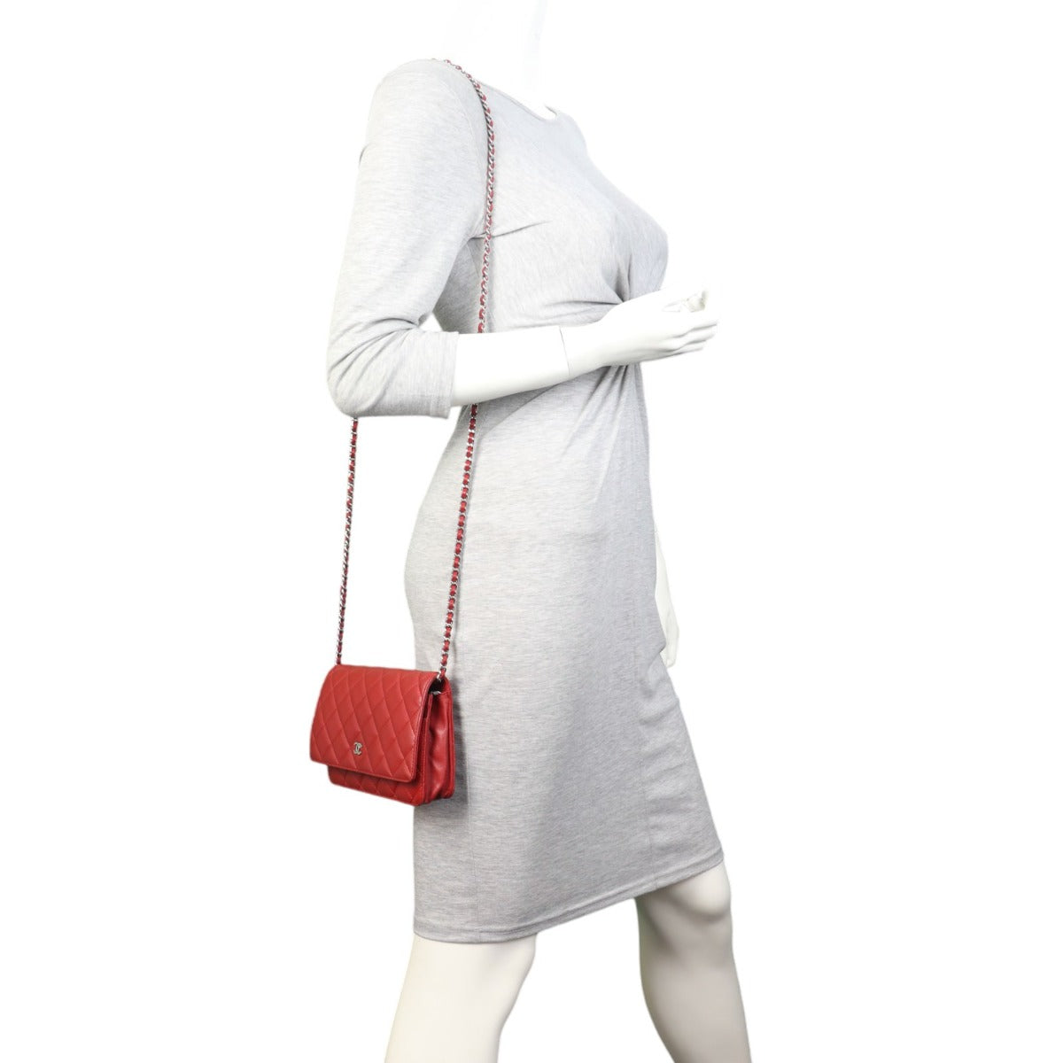 Chanel Classic Wallet on Chain