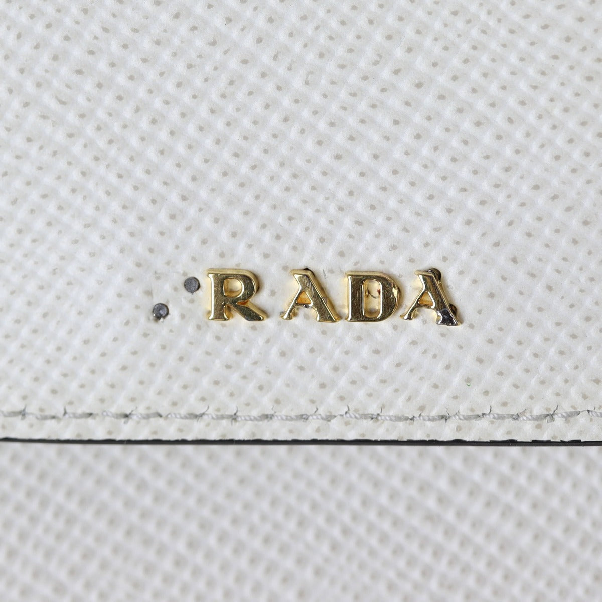Prada Panier Saffiano Cuir Small Tote Hardware