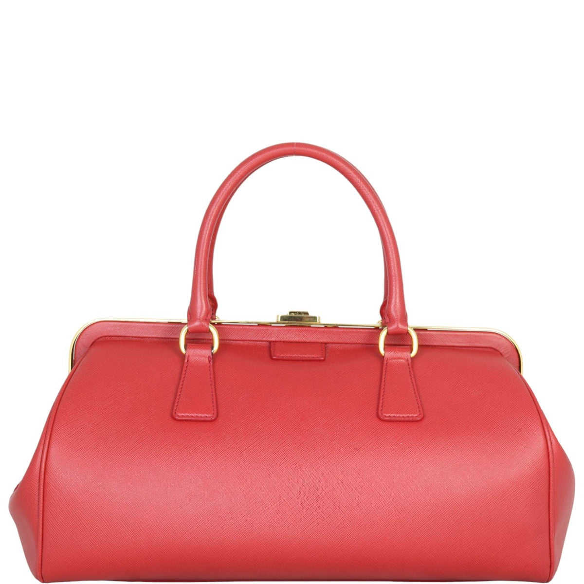 Prada Safiano Lux Frame Bag