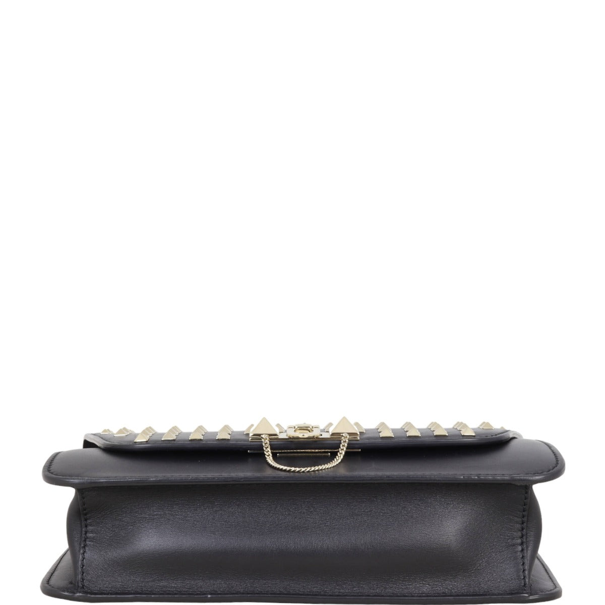 Valentino Rockstud Spike Demilune Bag Medium