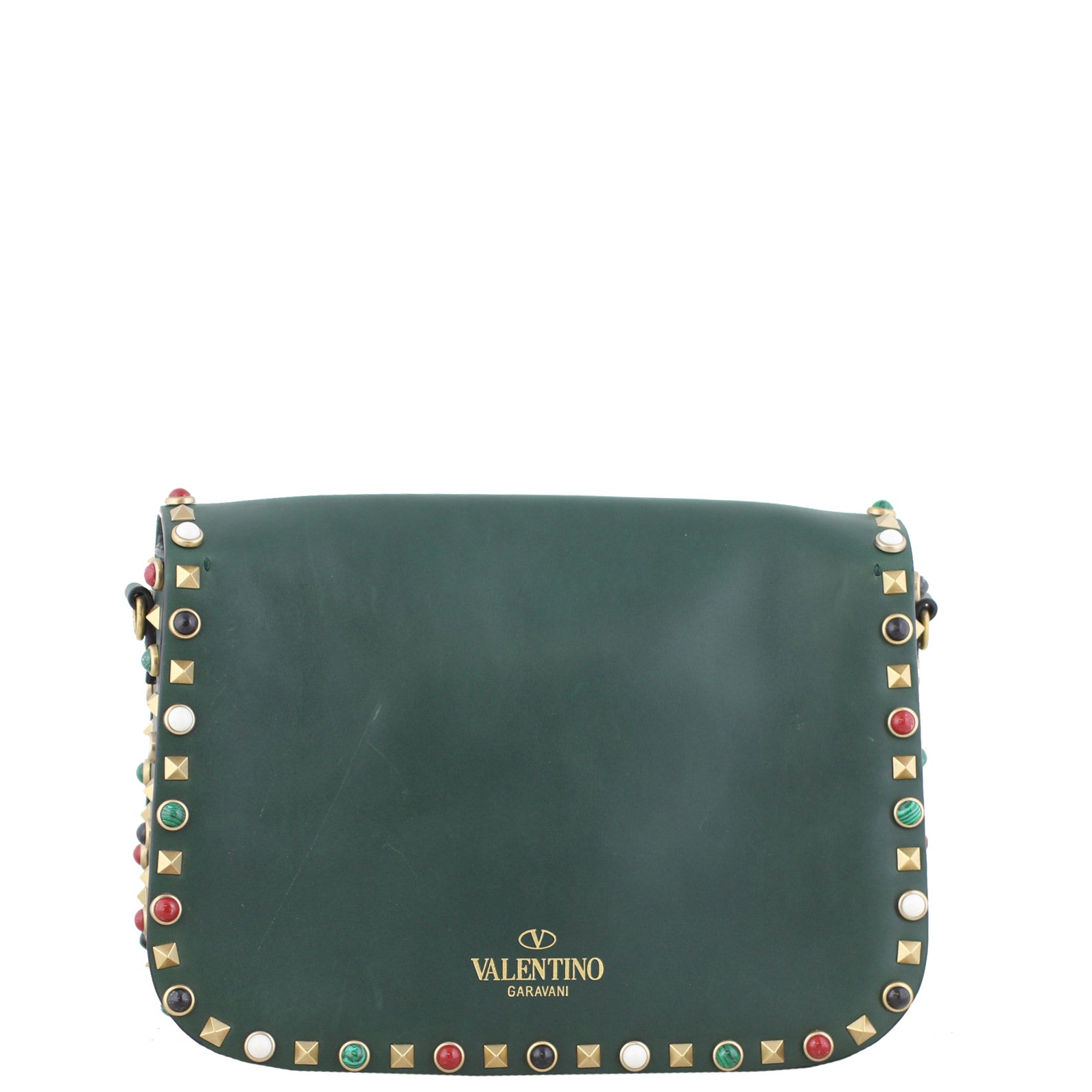 Valentino Rolling Rockstud Crossbody with Guitar Strap