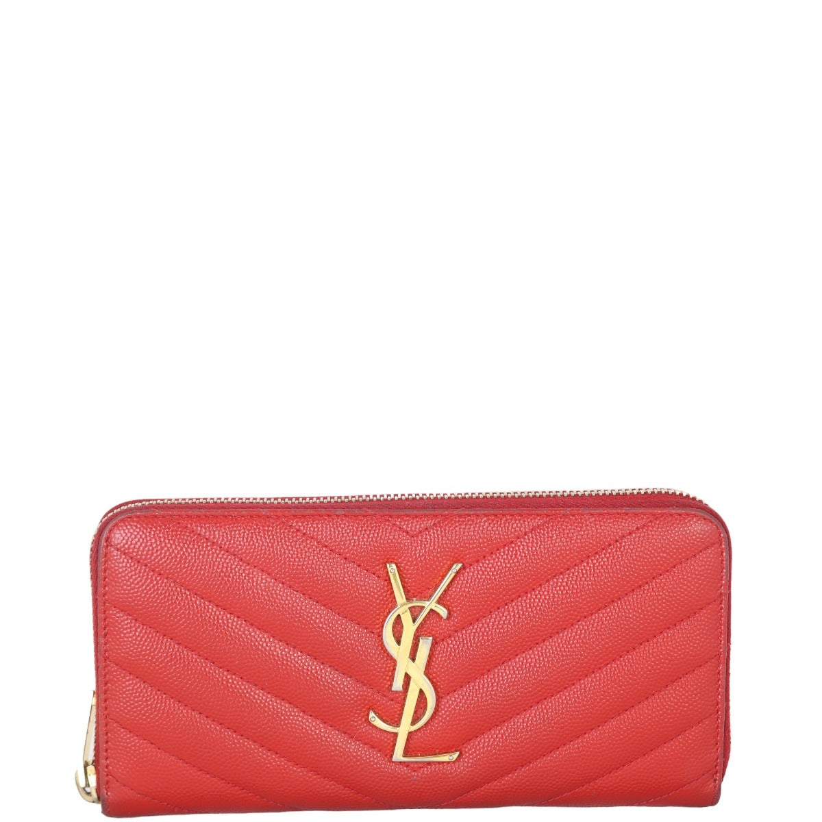 Saint Laurent Cassandre Zip Wallet