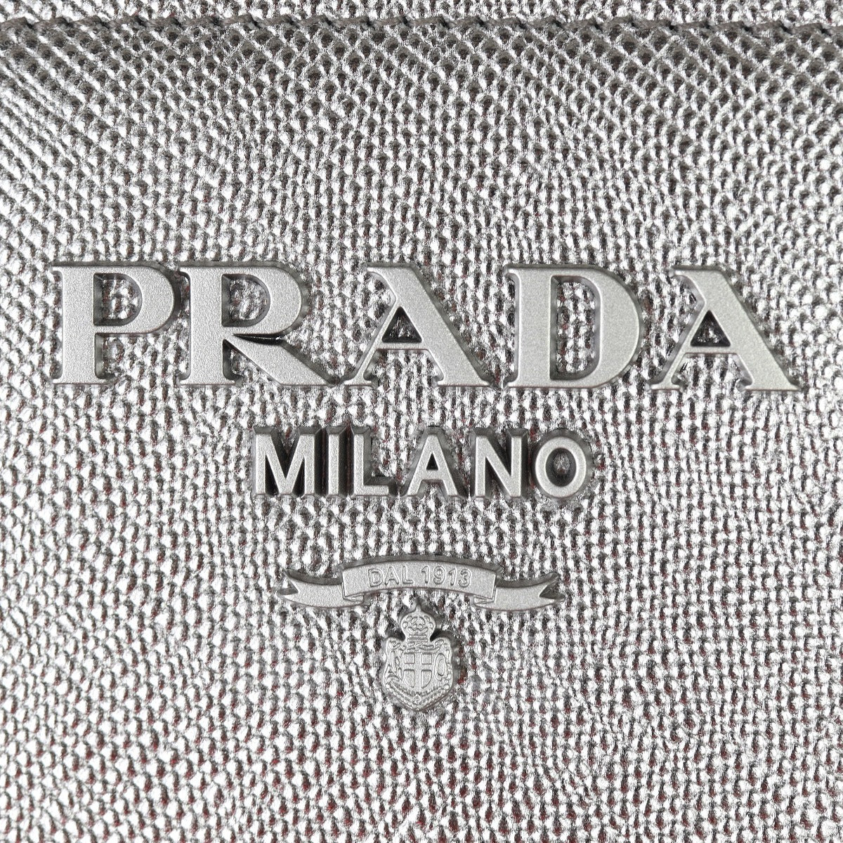 Prada Saffiano Cuir Monochrome Medium Bag Hardware