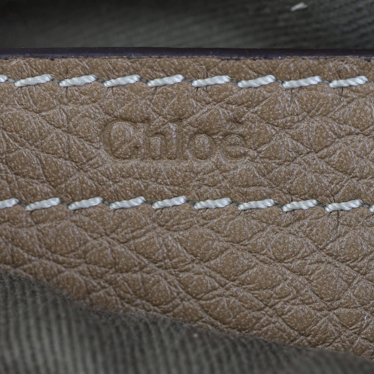 Chloe Marcie Mini (olive) Interior Stamp