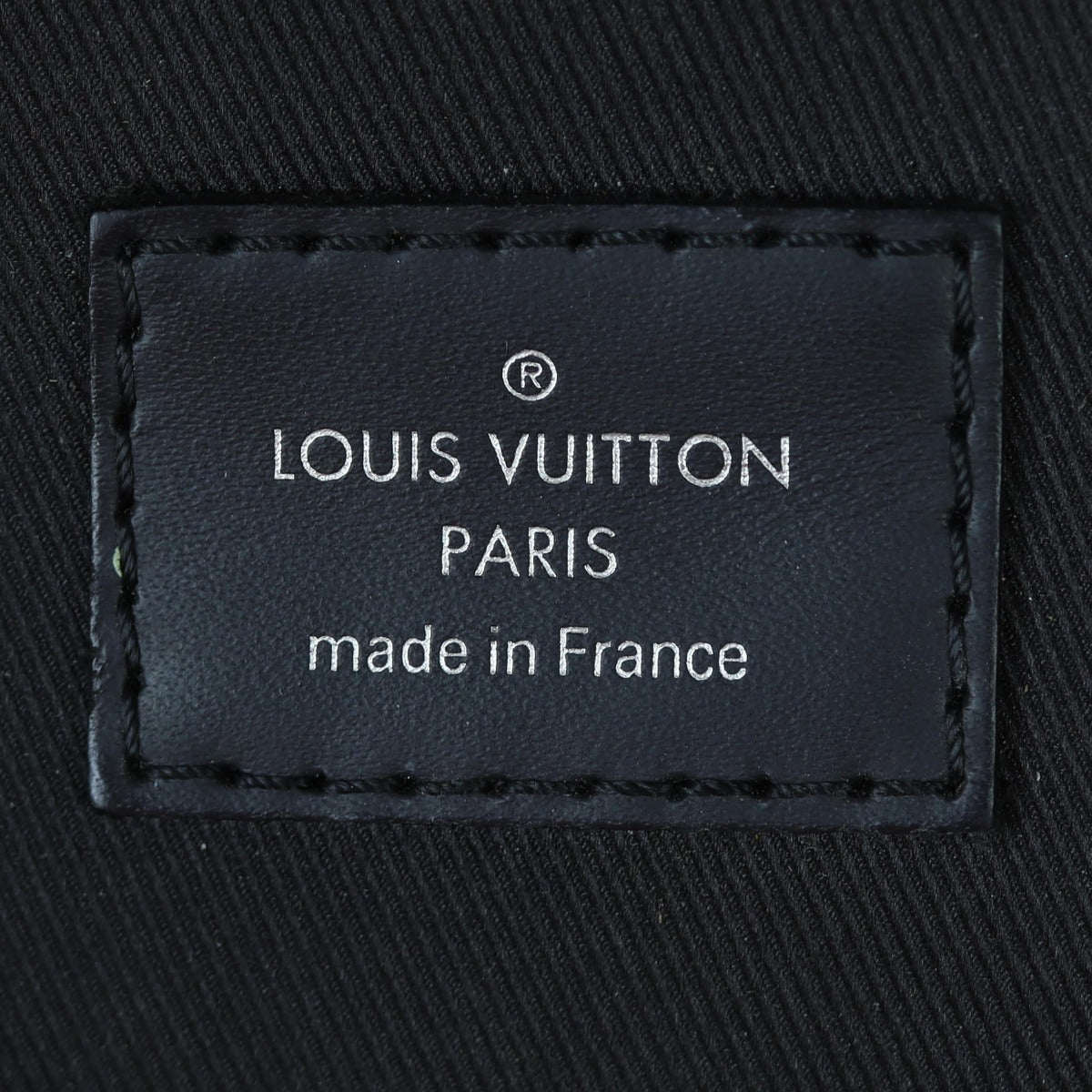 Louis Vuitton Avenue Sling Bag Damier Graphite Interior Stamp