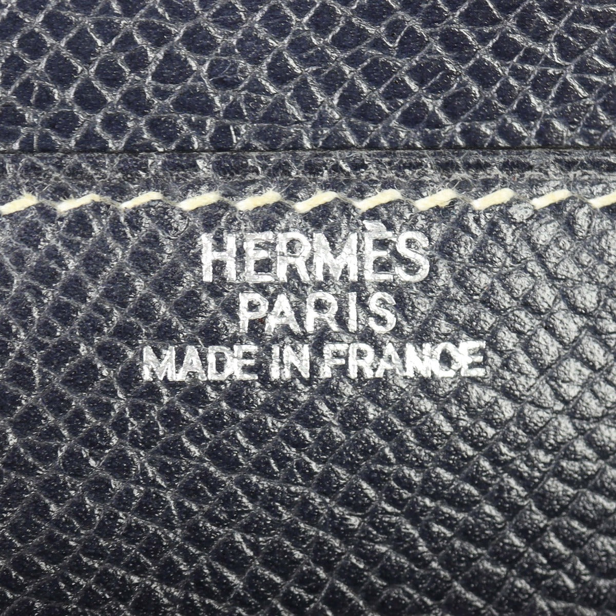 Hermes Bearn Wallet Interior Stamp
