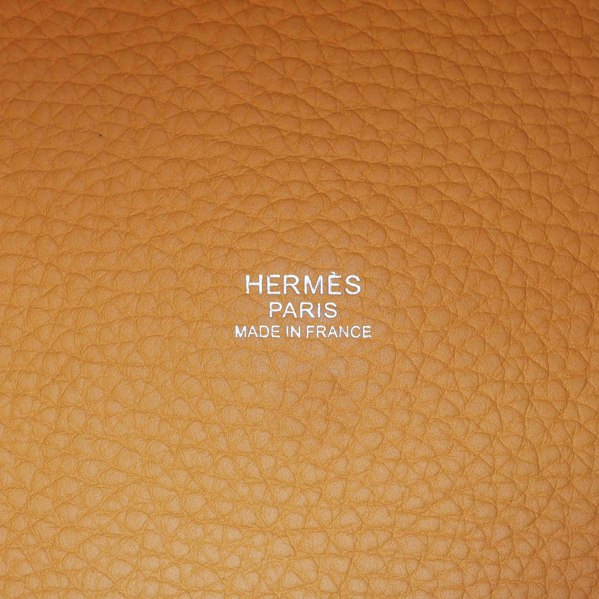 Hermes Picotin Lock 31 Taurillion Clemence Interior Stamp