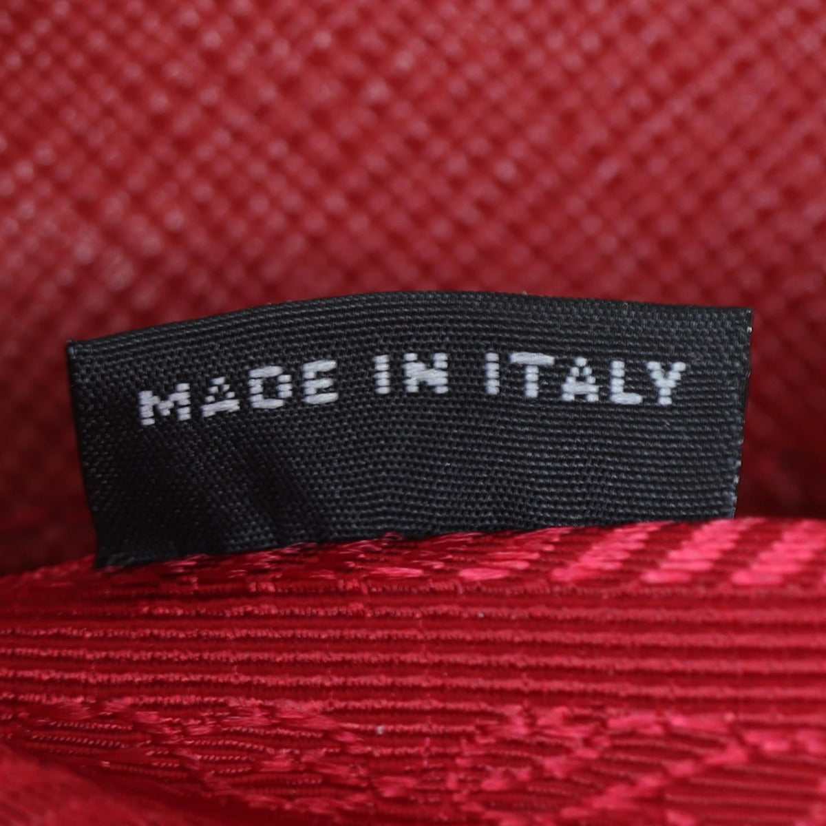 Prada Saffiano Lux Galleria Double Zip Tote Large Interior Stamp