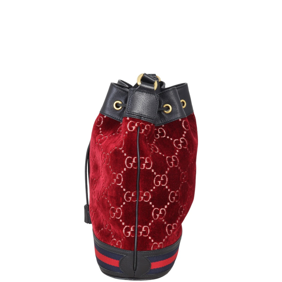 Gucci Ophidia GG Bucket Bag Velvet