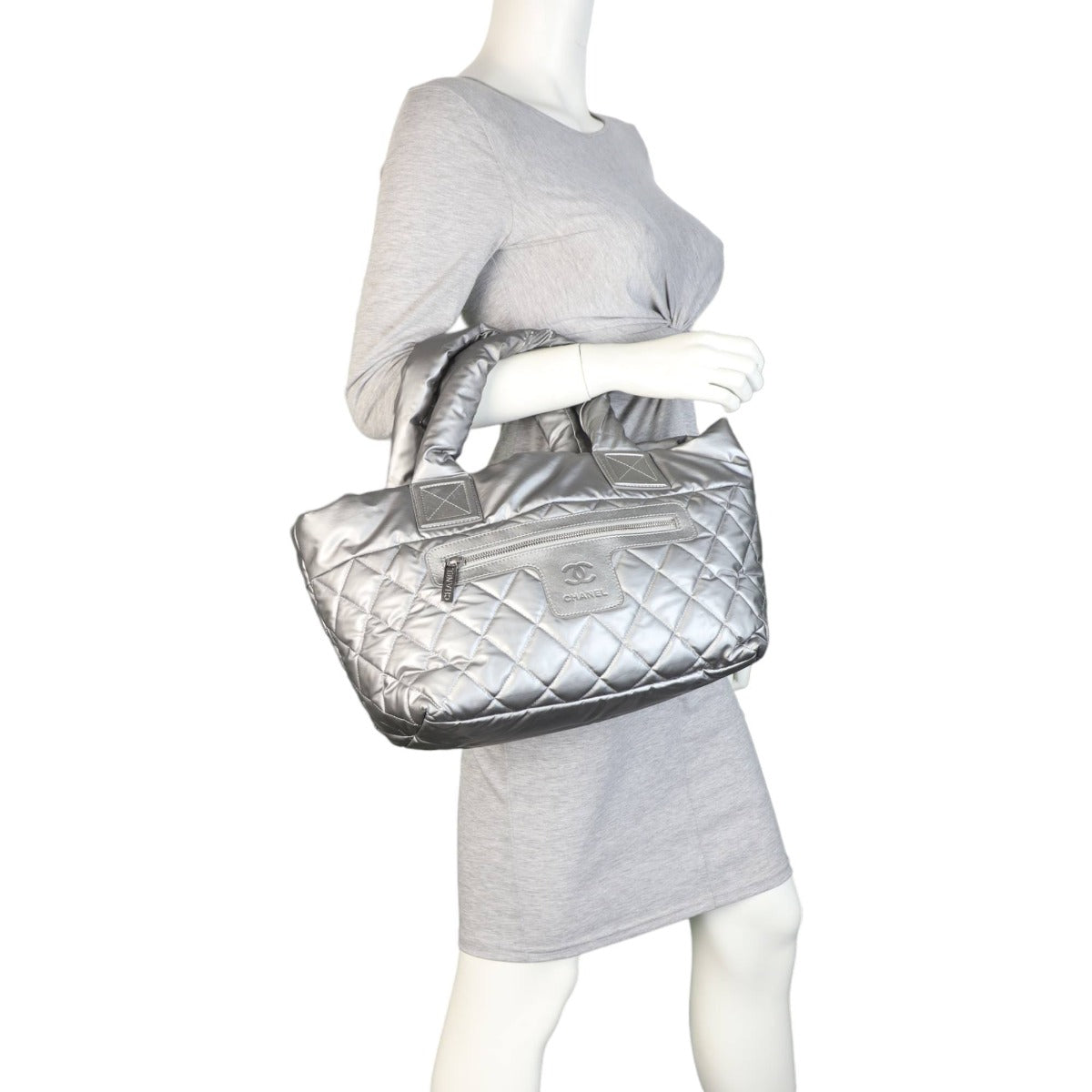 Chanel Coco Cocoon Reversible Tote | Grey
