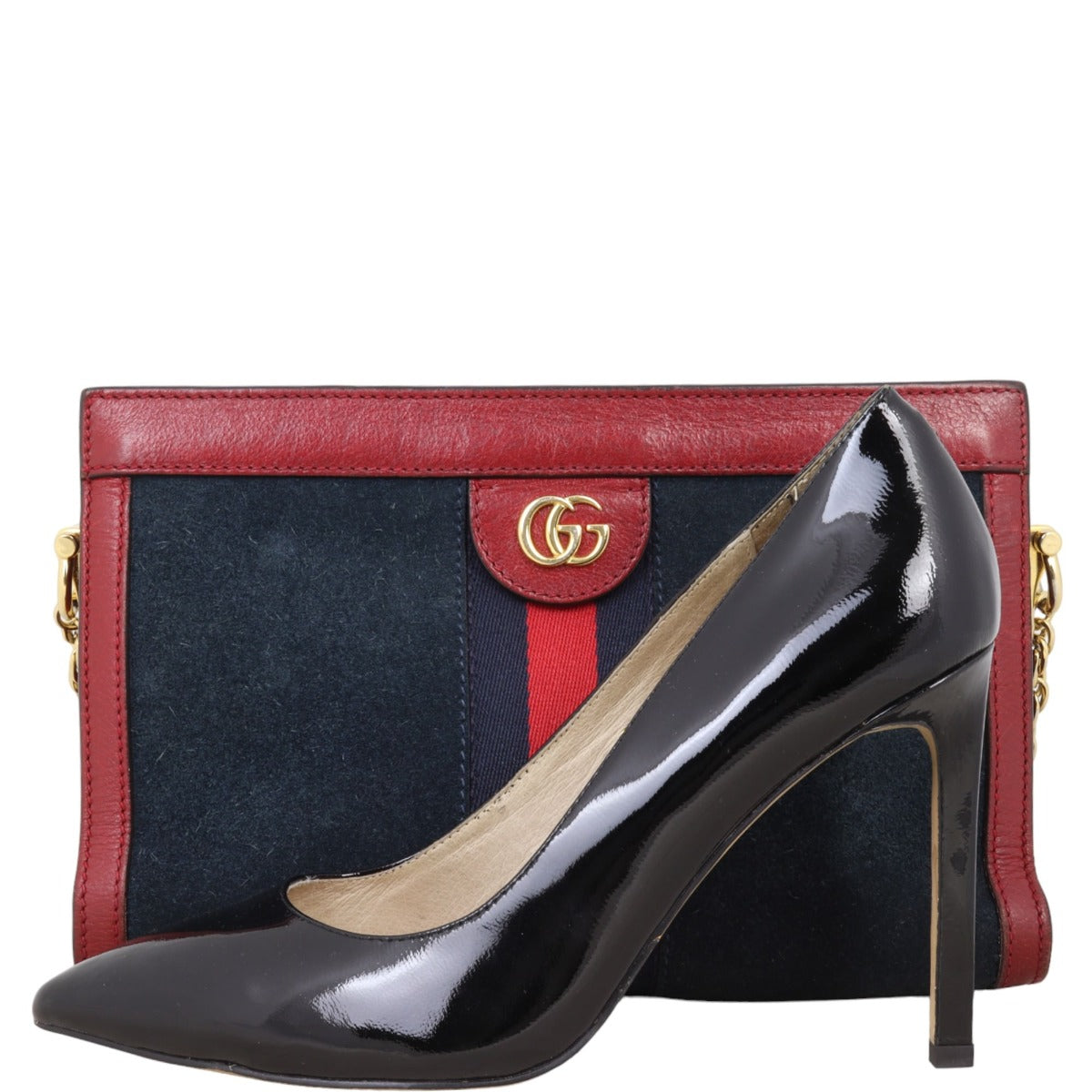 Gucci Ophidia Suede Shoulder Bag