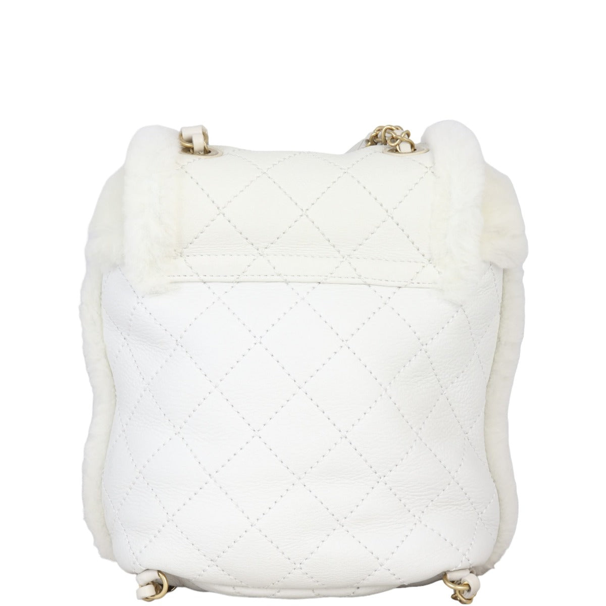 Chanel Shearling Backpack