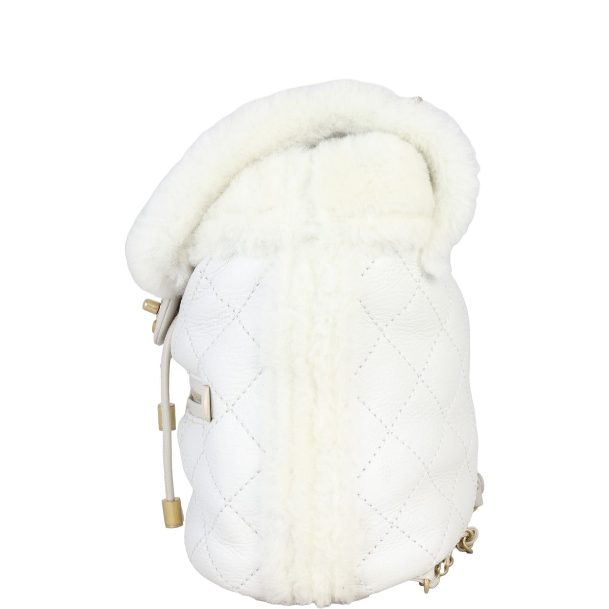 Chanel Shearling Backpack