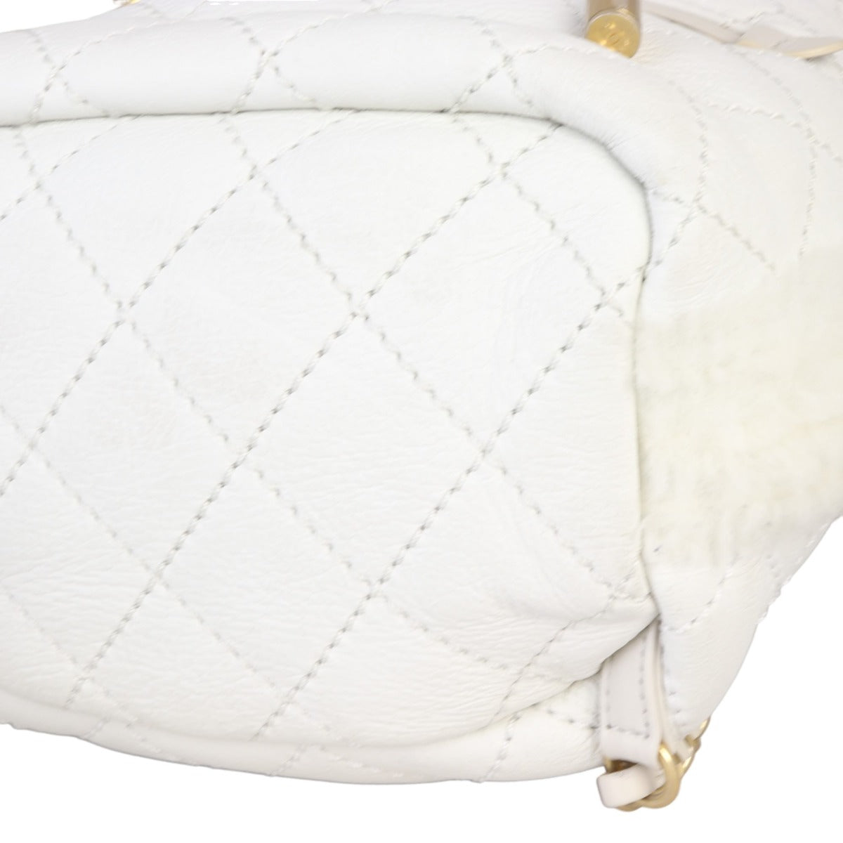 Chanel Shearling Backpack