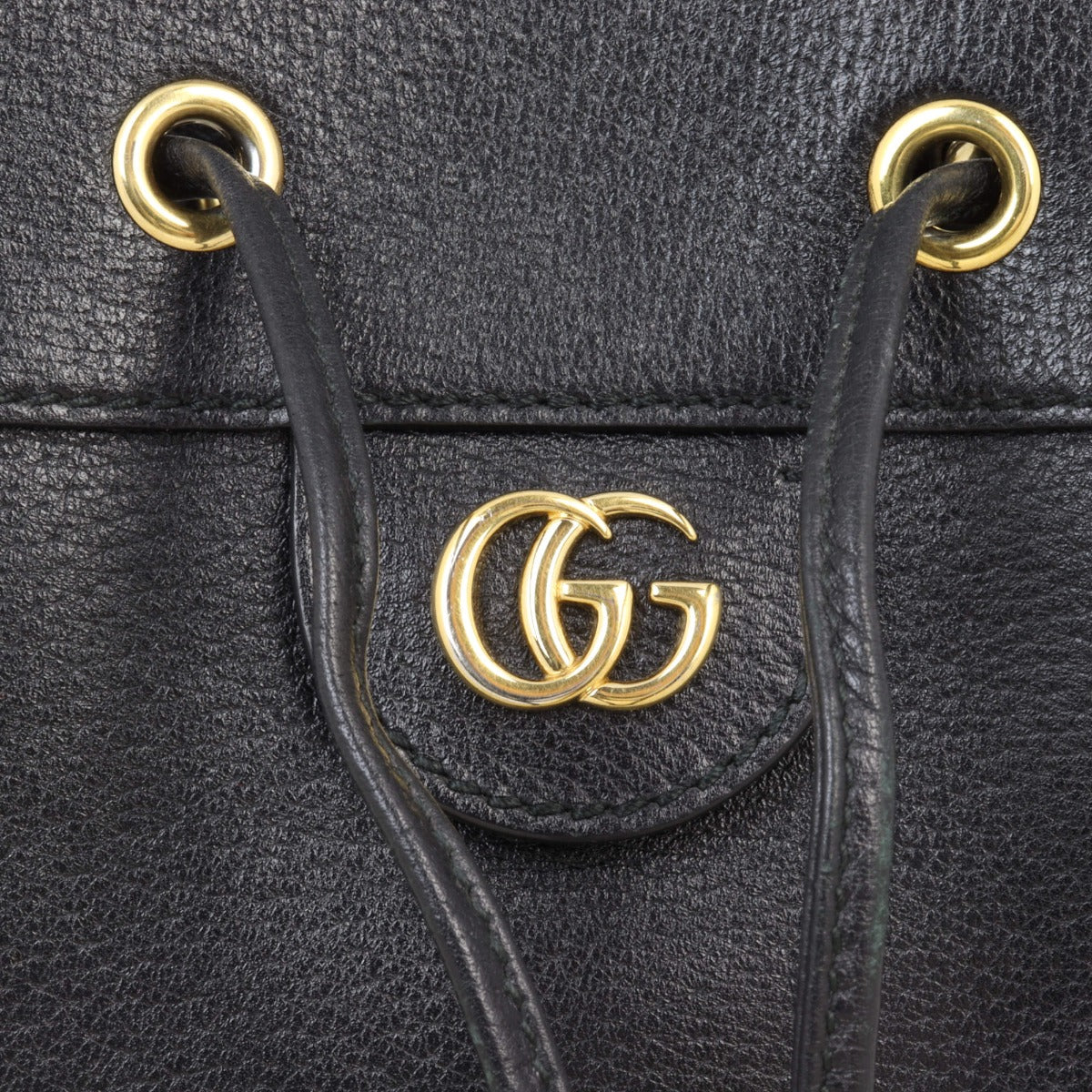 Gucci Ophidia Leather Bucket Bag Mini