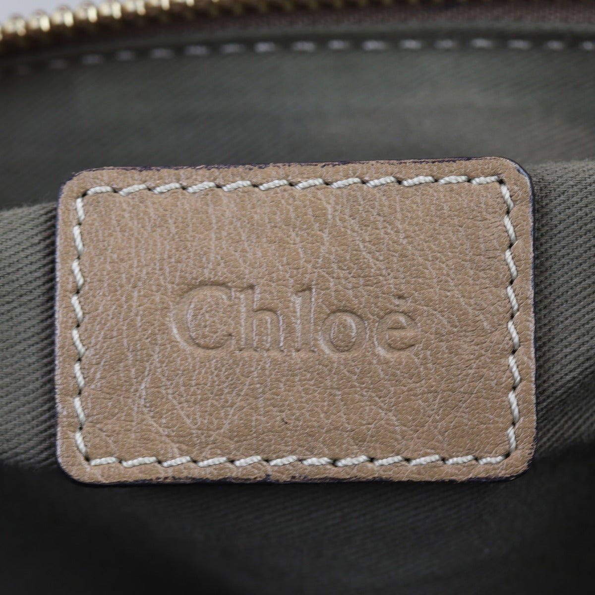 Chloe Marcie Satchel Large Interior Stamp