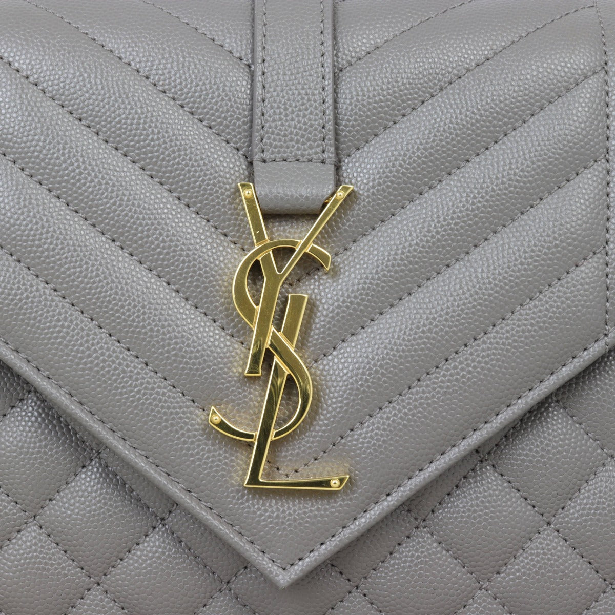 Saint Laurent Monogram Mix Matelasse Envelope Chain Bag Medium
