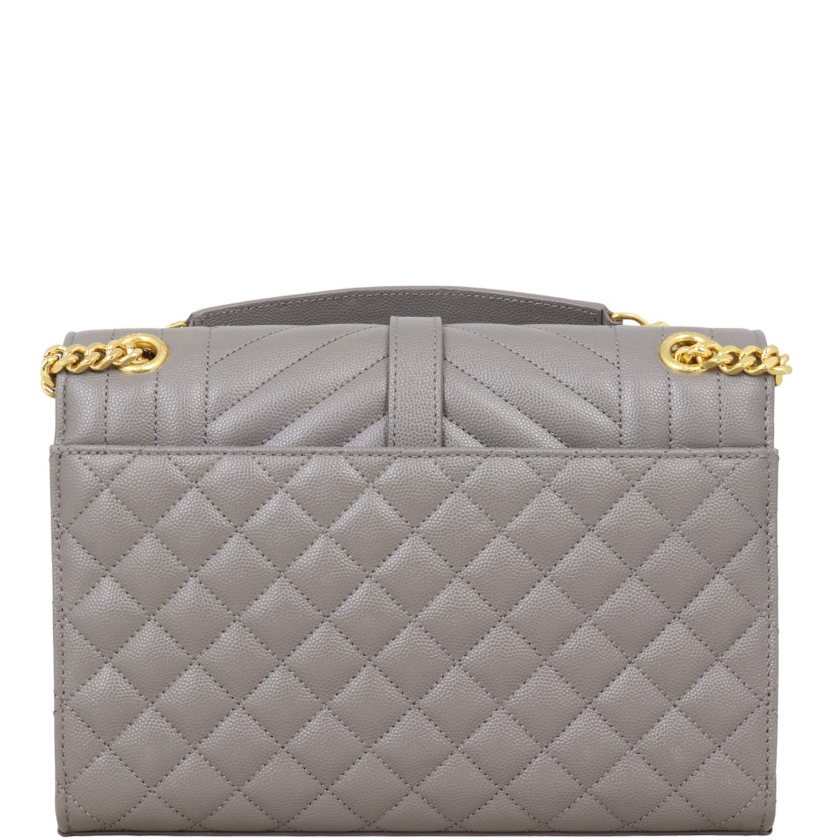 Saint Laurent Monogram Mix Matelasse Envelope Chain Bag Medium