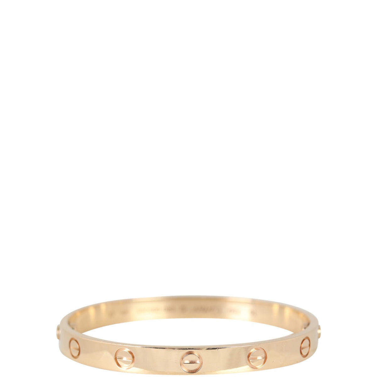 Cartier Love Bracelet 18K Rose Gold 