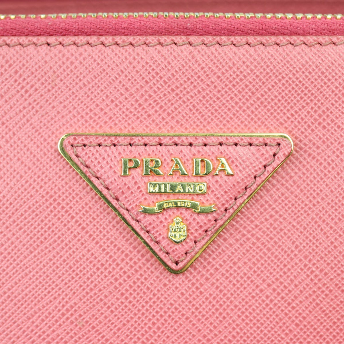 Prada Saffiano Lux Galleria Double Zip Tote Small